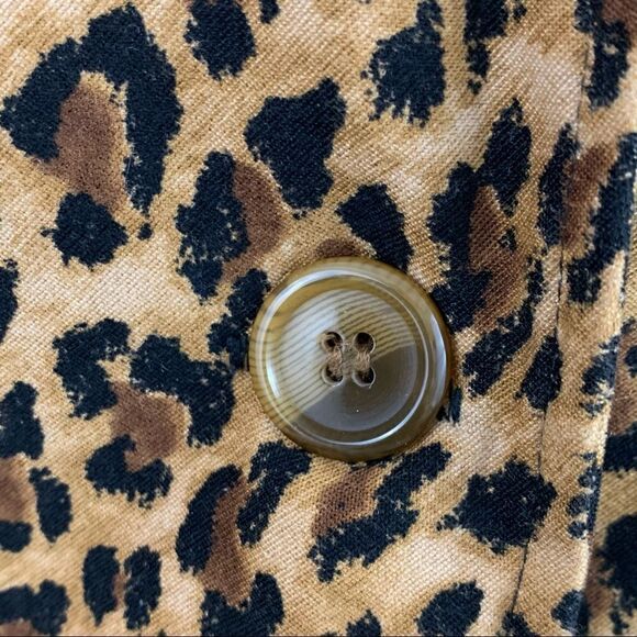 Vintage Briggs New York cheetah/ leopard Shacket - Picture 5 of 8